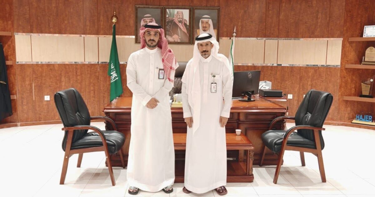‏بيئة رابغ تزور بلدية حجر لتعزيز التعاون وتبادل الخبرات بين الجهات الحكومية