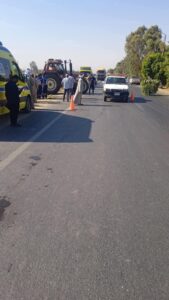 وفاة موظفة بلجنة انتخابية وزوجها في حادث انقلاب سيارة بالأقصر.
