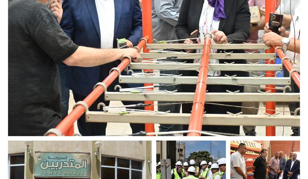 رئيس الشركة المصرية لنقل الكهرباء تتفقد مركز تحكم الدلتا ومركز تدريب أعمال الصيانة تحت الجهد التابع لمنطقة كهرباء الدلتا 