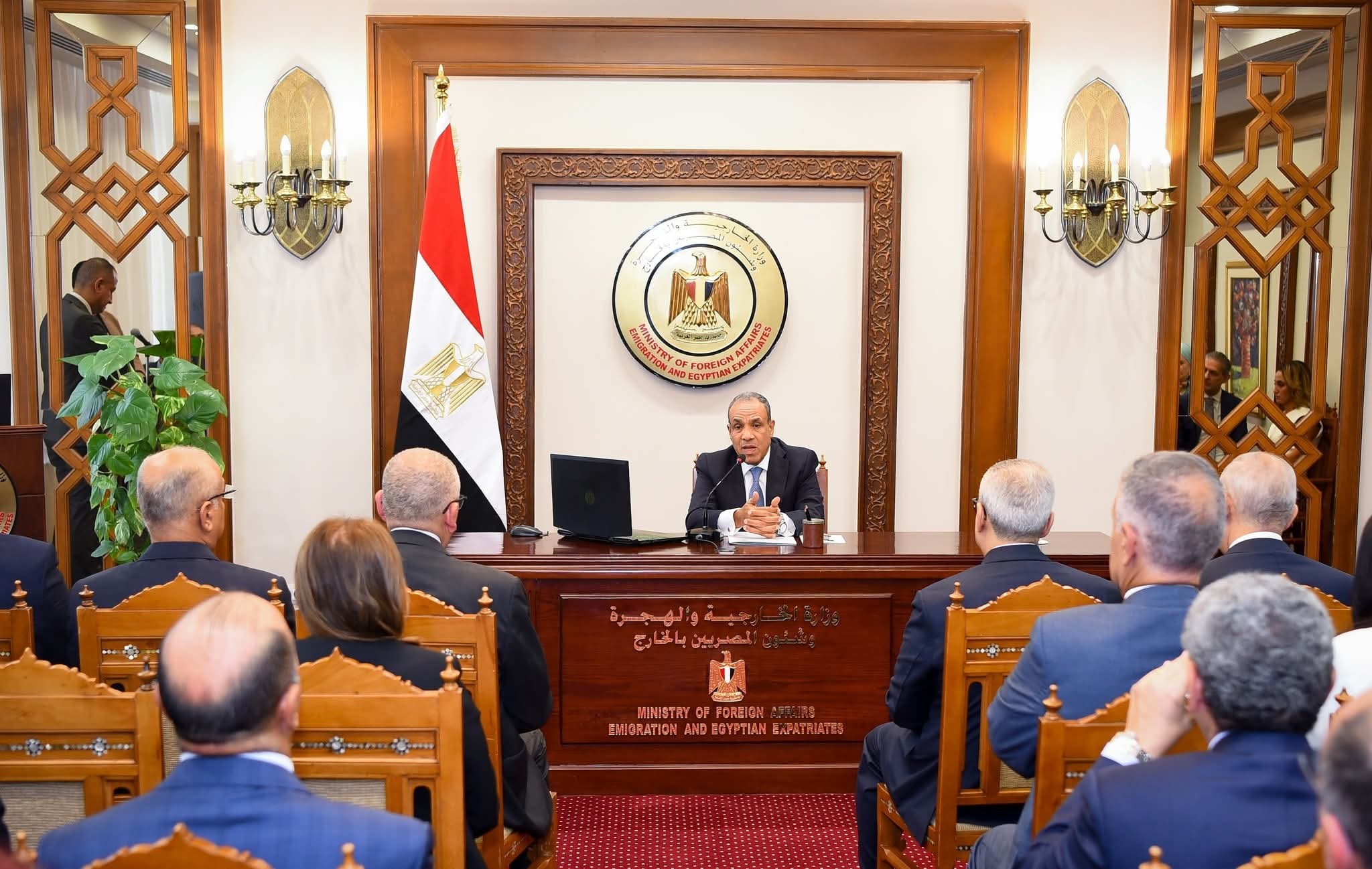 افتتاح النسخة الأولى من المؤتمر السنوي لرؤساء البعثات المصرية في الخارج