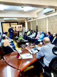 مياه الفيوم تبحث تعزيز الأنشطة الصيفية بالمدارس ضمن صحتهم مستقبلهم