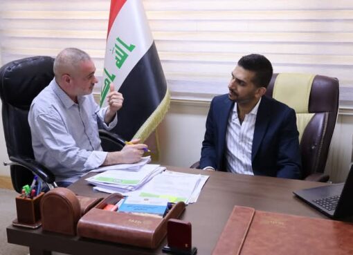 مدير شعبة ضمان الجودة في كلية طب المستنصرية في حوار صحفى مدير شعبة ضمان الجودة في كلية طب المستنصرية في حوار صحفى