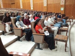 كلية طب المستنصرية تقيم محاضرة تثقيفية عن الأخلاق الحميدة و الإنسانية بالمهنة