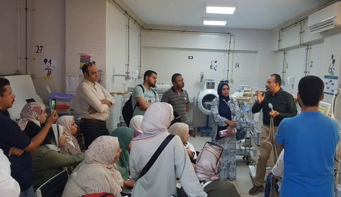 إدارة الزمالة المصرية بالمديرية تنفذ اليوم العلمي الرابع عشر لزمالة حديثي الولادة بمستشفى المحمودية المركزى