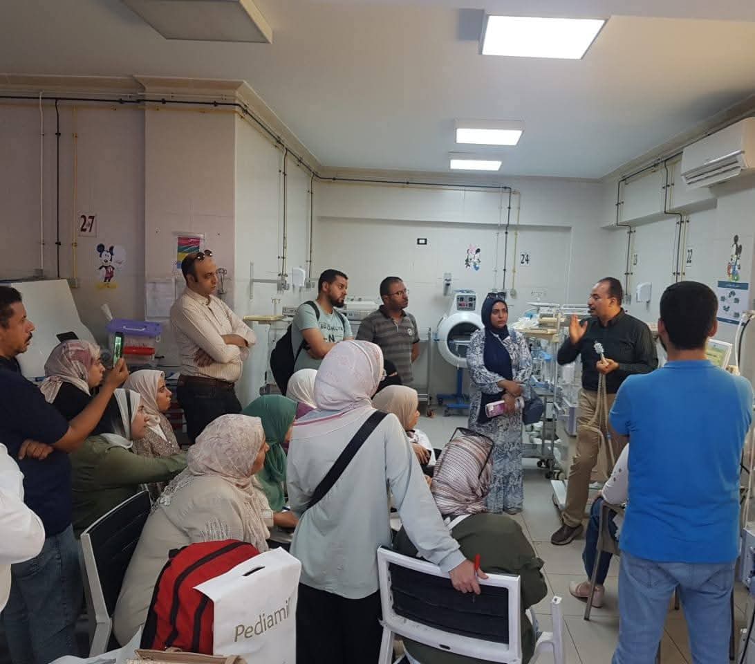 إدارة الزمالة المصرية بالمديرية تنفذ اليوم العلمي الرابع عشر لزمالة حديثي الولادة بمستشفى المحمودية المركزى