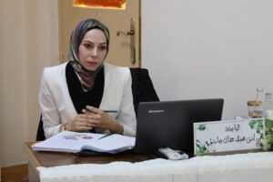 اجراء مناقشة رسالة ماجستير في كلية طب المستنصرية عن اعتلال الكلى السكري