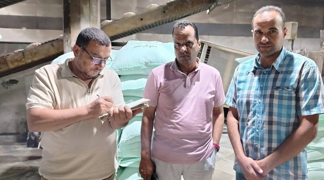 حملات مكثفة مديرية تموين والتجارة الداخلية بالبحيرة إدارة تموين النوبارية