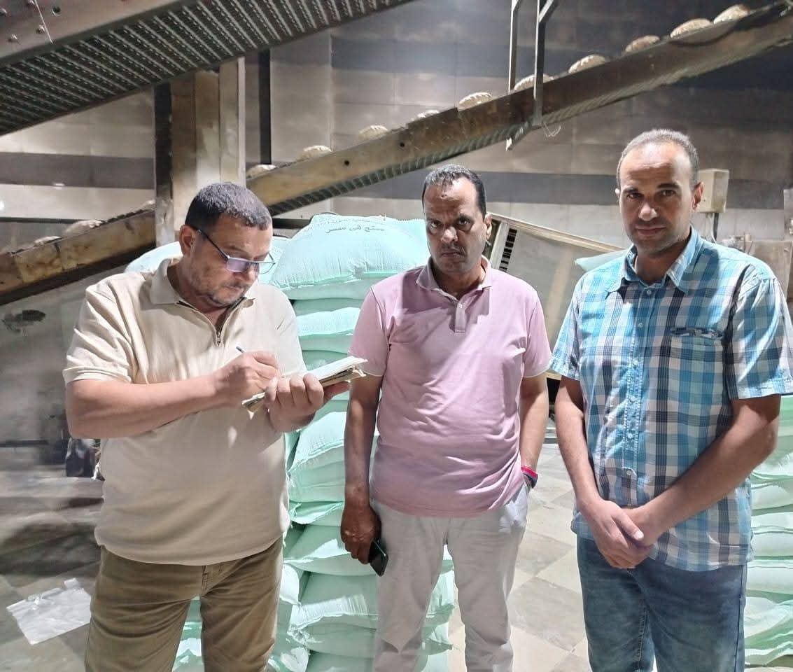 حملات مكثفة مديرية تموين والتجارة الداخلية بالبحيرة إدارة تموين النوبارية