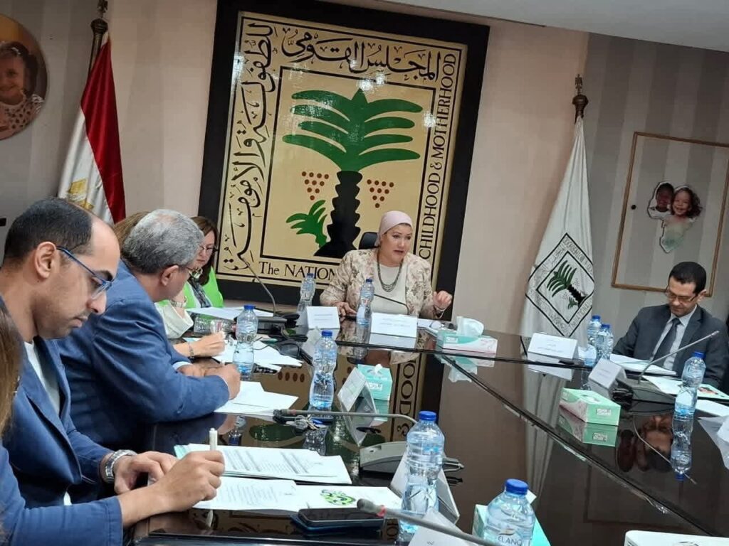 الاجتماع الدوري لمجلس إدارة المجلس القومي للطفولة والأمومة