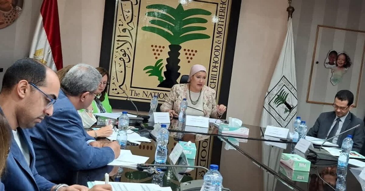 الاجتماع الدوري لمجلس إدارة المجلس القومي للطفولة والأمومة