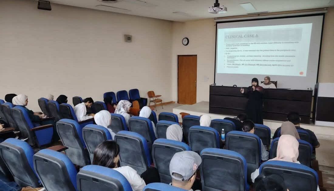 دورة تأهيل الخريجين تستمر بالقاء المحاضرات في كلية طب المستنصرية