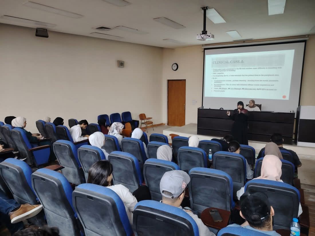دورة تأهيل الخريجين تستمر بالقاء المحاضرات في كلية طب المستنصرية