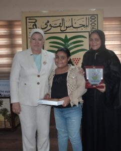 الطفلة هايدي” سفيرة للرحمة بالمجلس القومي للطفولة والأمومة