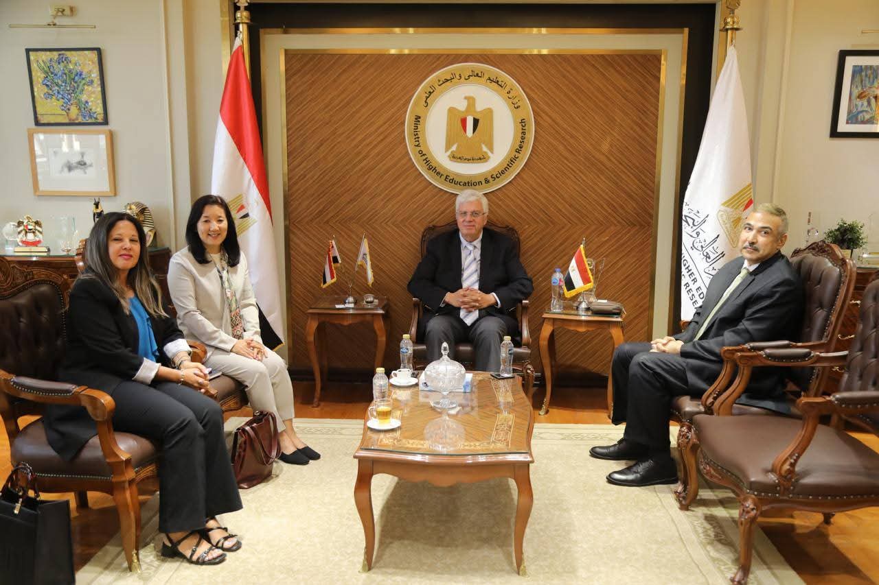 وزير التعليم العالي يستقبل الممثلة المقيمة الجديدة لبرنامج الأمم المتحدة الإنمائي في مصر