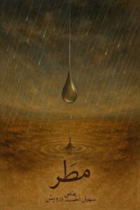 لحظة نزول أول قطرة مطر بعد انحباس ، لكن المشهد لم يكتمل، لم تنتشر رائحة الأرض