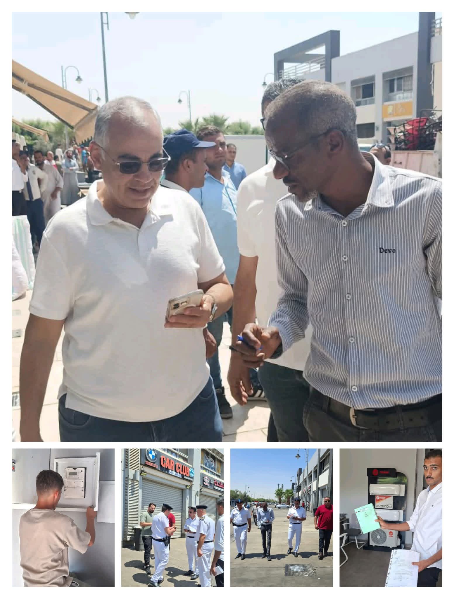 صحوة كبرى بالإمتداد الشرقى لمدينة القاهرة الجديدة للقضاء على المخالفات والإشغالات وإسترداد حقوق الدولة 