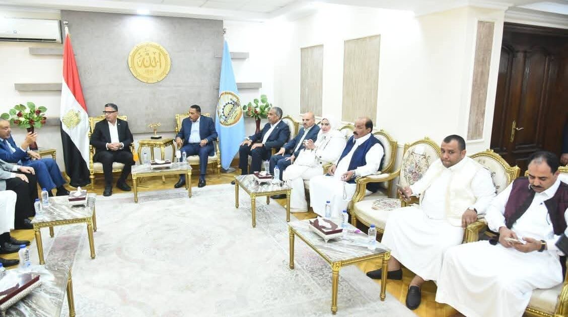 محافظة مطروح تستقبل وزير التموين والتجارة الداخلية.