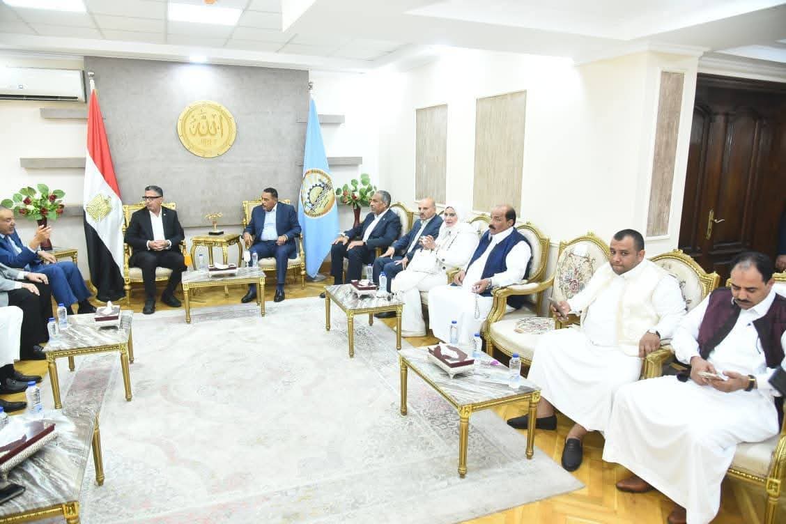 محافظة مطروح تستقبل وزير التموين والتجارة الداخلية.