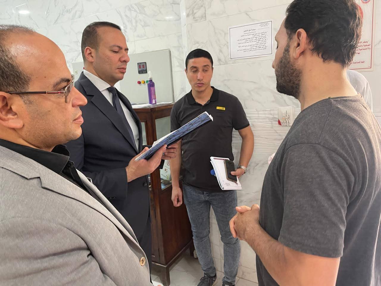 زيارة عساف للمتحف الصحى ويؤكد على أهمية دور التثقيف الصحي فى المجتمع