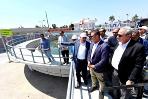 في إطار المبادرة الرئاسية حياة كريمة جولة لوزير الإسكان ومحافظ الغربية لمتابعة مشروعات الصرف الصحي بزفتى