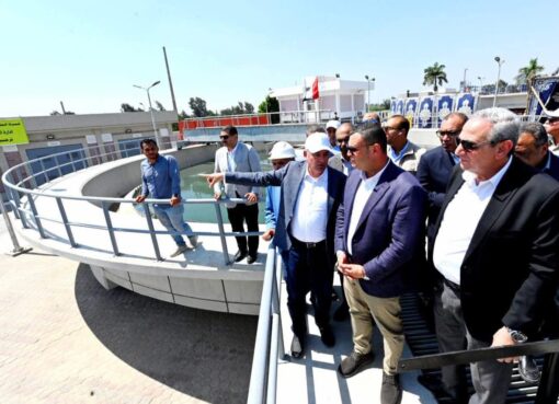 في إطار المبادرة الرئاسية حياة كريمة جولة لوزير الإسكان ومحافظ الغربية لمتابعة مشروعات الصرف الصحي بزفتى