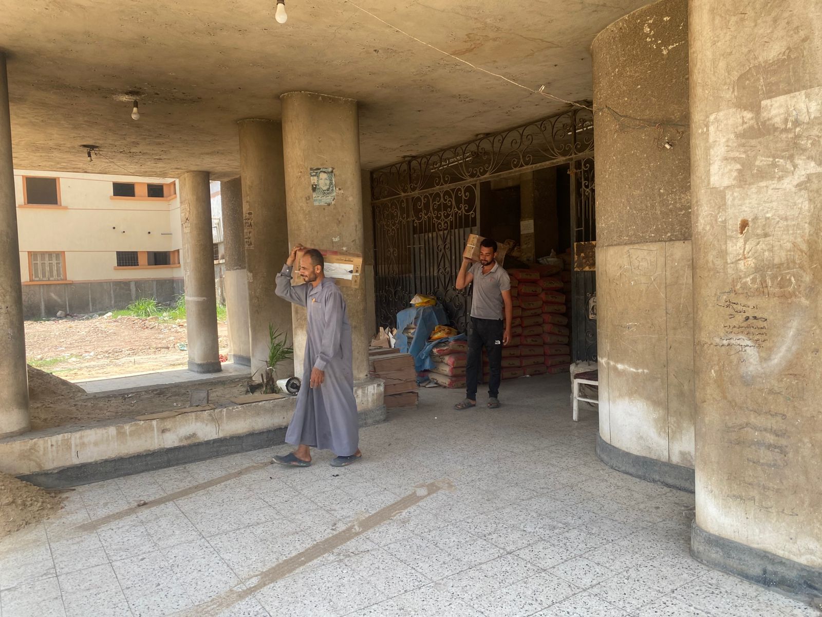 استئناف ترميم عمارات المستعمرة بالمحلة الكبرى