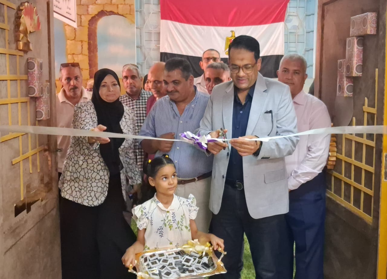 افتتاح معرض مركز تنمية القدرات والمبدعين بالغربية بمشاركة160طالب ومعلم
