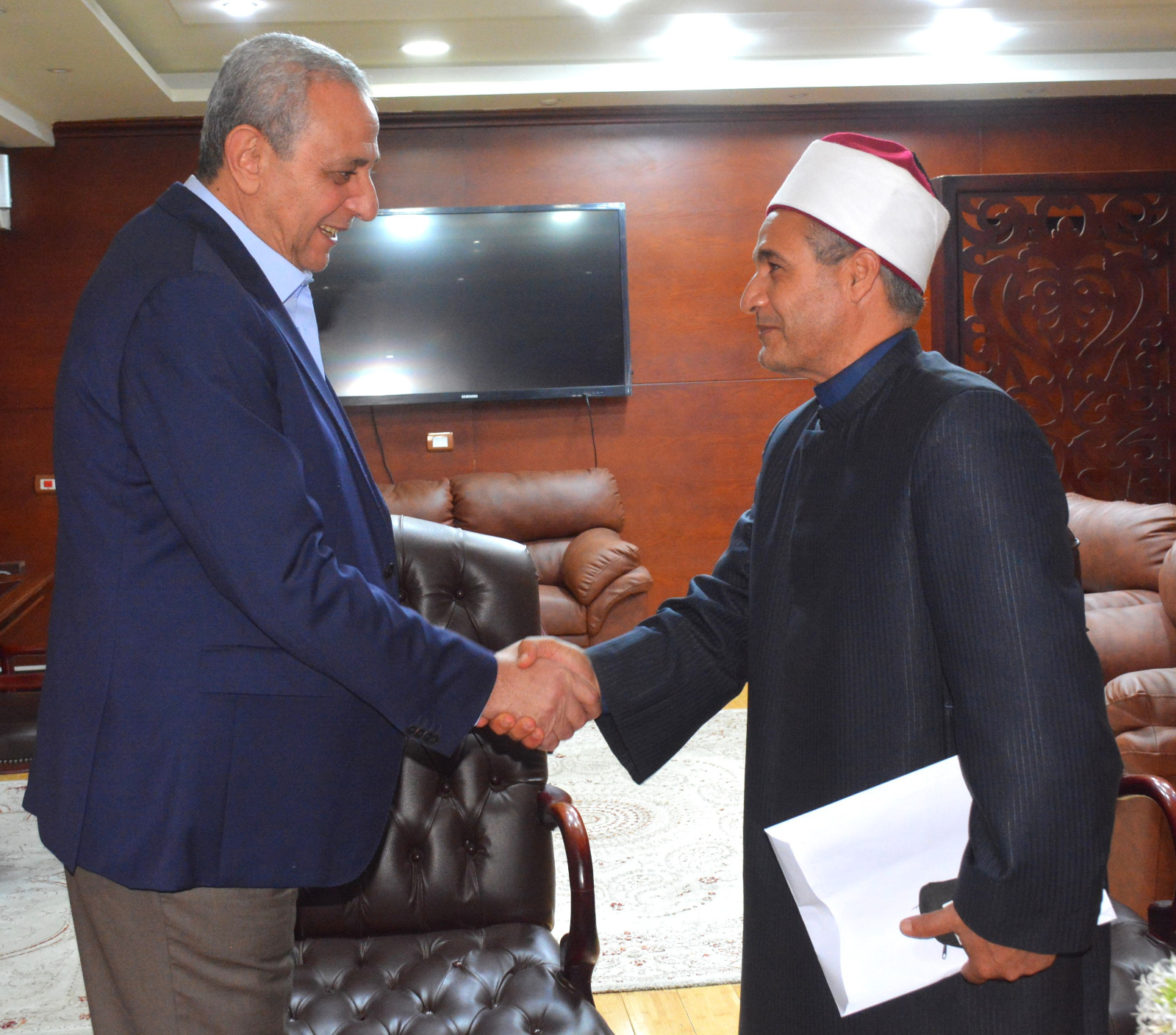 محافظ الغربية يبحث مع رئيس المنطقة الأزهرية الجديد دعم  وتطوير المعاهد