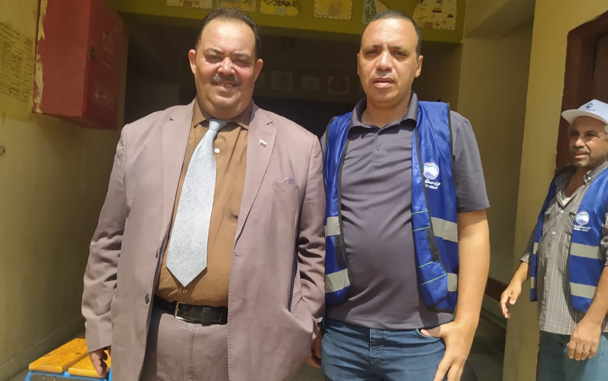 سيد الأسيوطي.. يدلي بصوته في الانتخابات الشيوخ