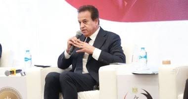 وزير الصحة يشارك في جلسة حوارية ضمن مؤتمر المصريين بالخارج