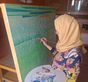 الفن يوثق حكايات البحر والجبال والمعالم الأثرية في ملتقى دهب للرسم والتصوير 