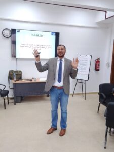 دورة مهارات العرض الفعال بقاعة إدارة جامعة دمنهور