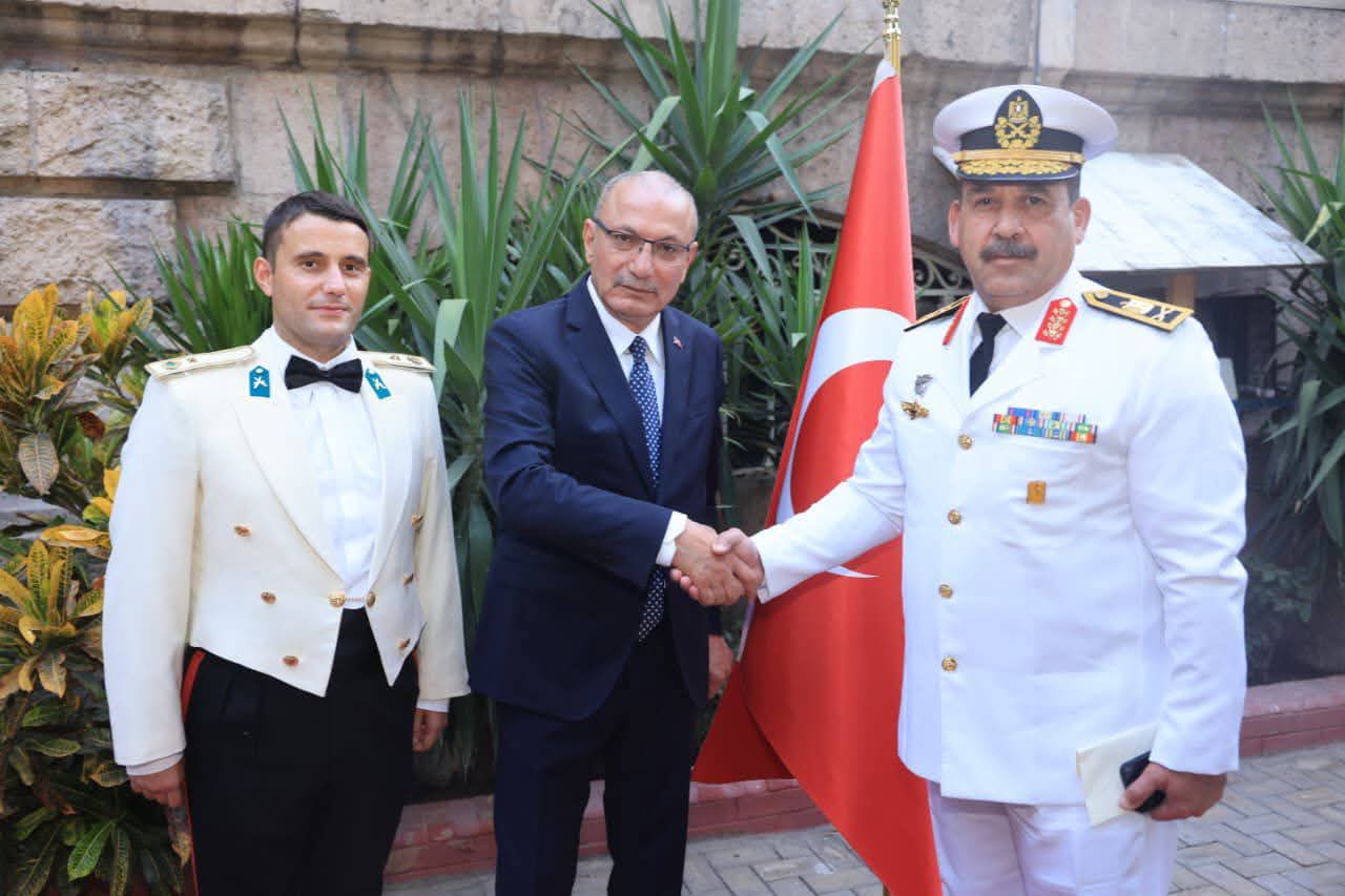 الإحتفال بيوم الجيش لجمهورية تركيا وذكرى 103 لعيد النصر بالقاهرة