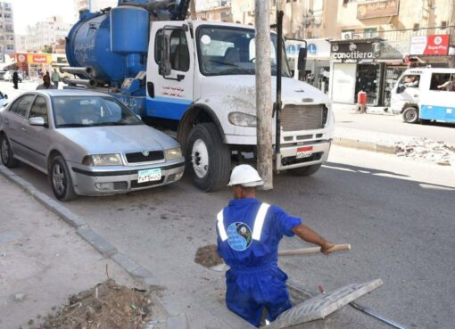 شركة مياه مطروح  ترفع درجة الاستعداد القصوى وتبدأ بتطهير شبكات صرف مياه الأمطار استعدادًا لموسم الشتاء شركة مياه مطروح ترفع درجة الاستعداد القصوى وتبدأ بتطهير شبكات صرف مياه الأمطار استعدادًا لموسم الشتاء