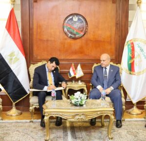رئيس النيابة الإدارية يستقبل وزير الشباب والرياضة للتهنئة بتوليه مهام منصبه