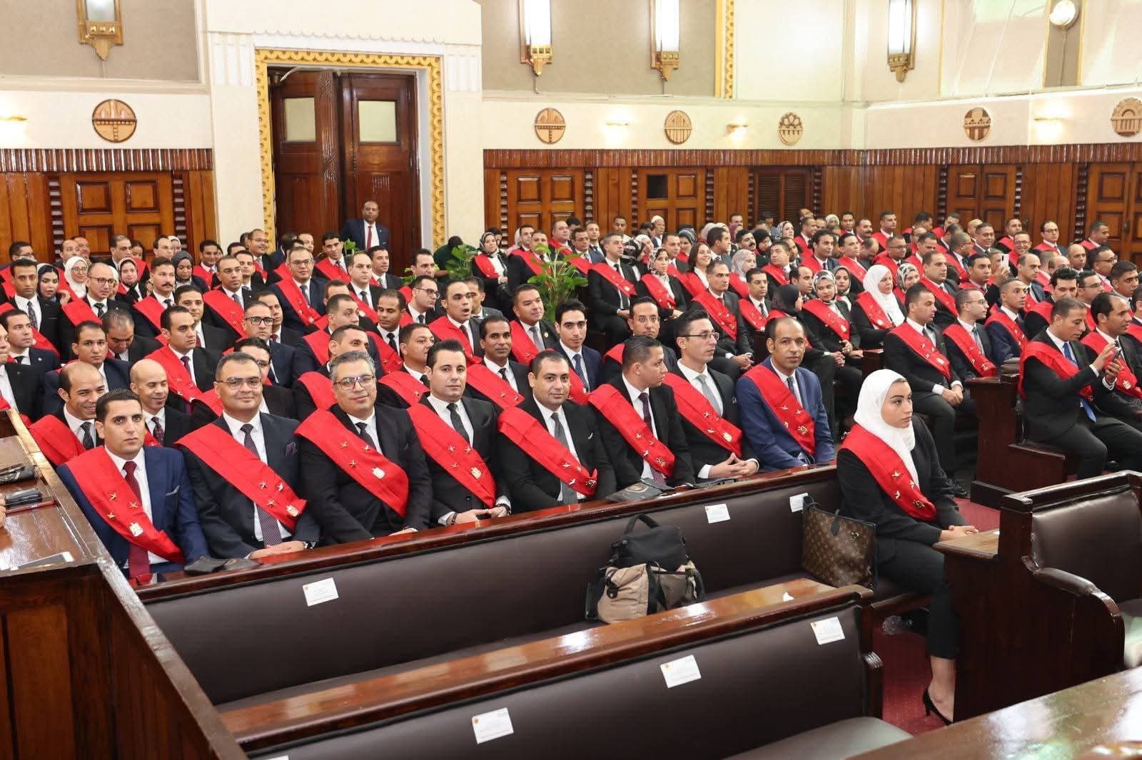 بدء مراسم حلف يمين أعضاء هيئة قضايا الدولة الجدد بوزارة العدل