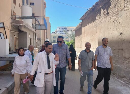 متابعة المشروعات الجاري تنفيذها بصحة البحيرة  والتنسيق لتخطى التحديات التي تعيق الإنتهاء منها