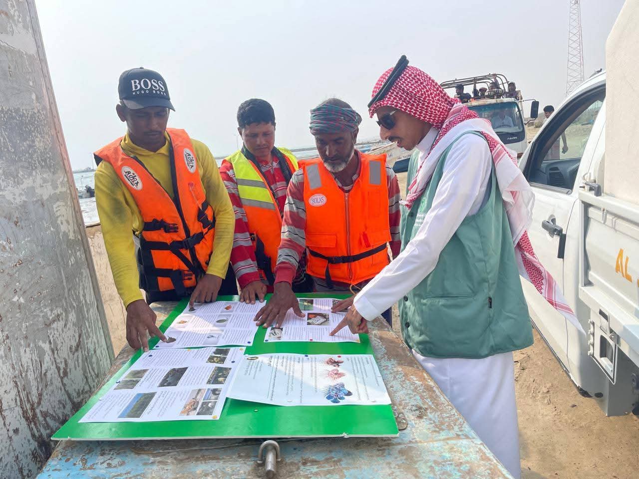 بيئة الليث تنظم ندوة إرشادية لتوعية الصيادين بمخالفات الصيد البحري 