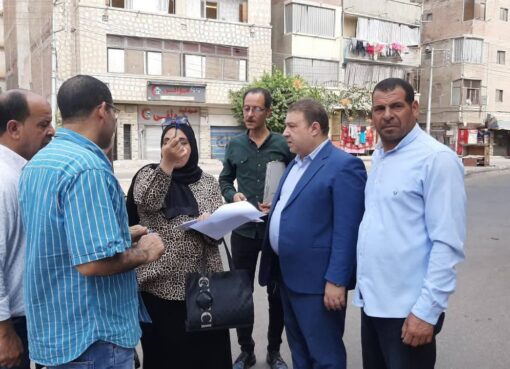 رئيس مركز ومدينة دمنهور يتابع أعمال اللجنة المشكلة لحصر وتقسيم المناطق السكنية