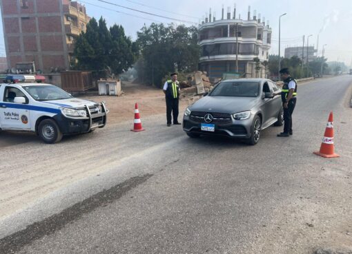 حملة مرورية مكبرة بزفتى لضبط المخالفات المرورية وتحقيق الانضباط