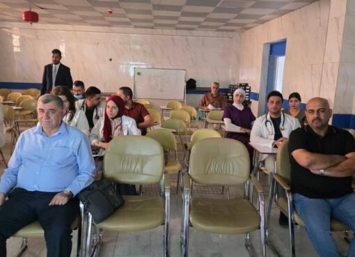 تدريسي في كلية طب المستنصرية يلقي محاضرة علمية عن الدليل الإرشادي للتدبير السريري لمرض الكبد الكحولي تدريسي في كلية طب المستنصرية يلقي محاضرة علمية عن الدليل الإرشادي للتدبير السريري لمرض الكبد الكحولي
