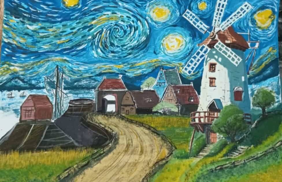 طالبات فنون جميلة المنصورة يحصدن المركز الأول في المسابقة الفنية لهيئة الطاقة الجديدة والمتجددة