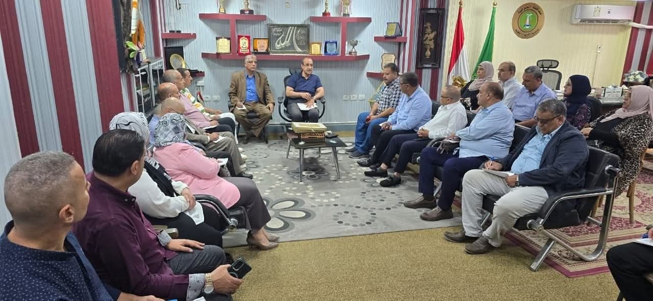 مدير تعليم المنوفية يعقد اجتماعاً موسعاً استعداداً للعام الدراسي الجديد 2025/2026