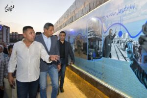 محافظ السويس يتفقد شارع بورسعيد بحي السويس بعد أعمال التطوير ورفع الكفاءة