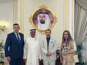 وفد الشبكة العربية للإبداع والإبتكار يلتقي النعيمي لبحث سبل التعاون