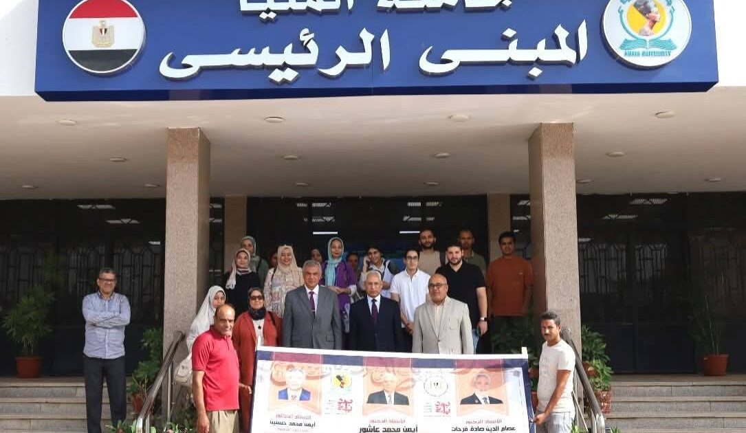 جامعة المنيا تطلق ثلاث قوافل تنموية متكاملة إلى قرى جوادة والدوادية والروبى