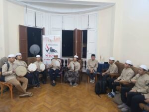 التعليم العالي تحتفل بالمولد النبوي الشريف بنادي الطلاب الوافدين