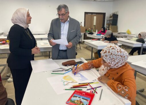 جولة موسعة لنائب رئيس جامعة بنها الأهلية لتفقد اختبارات تحديد مستوى اللغة الإنجليزية والقدرات للطلاب الجدد