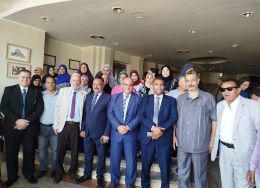 لقاء الهيئة العامة لتعليم الكبار للقضاء علي الأمية بمحافظة المنيا”
