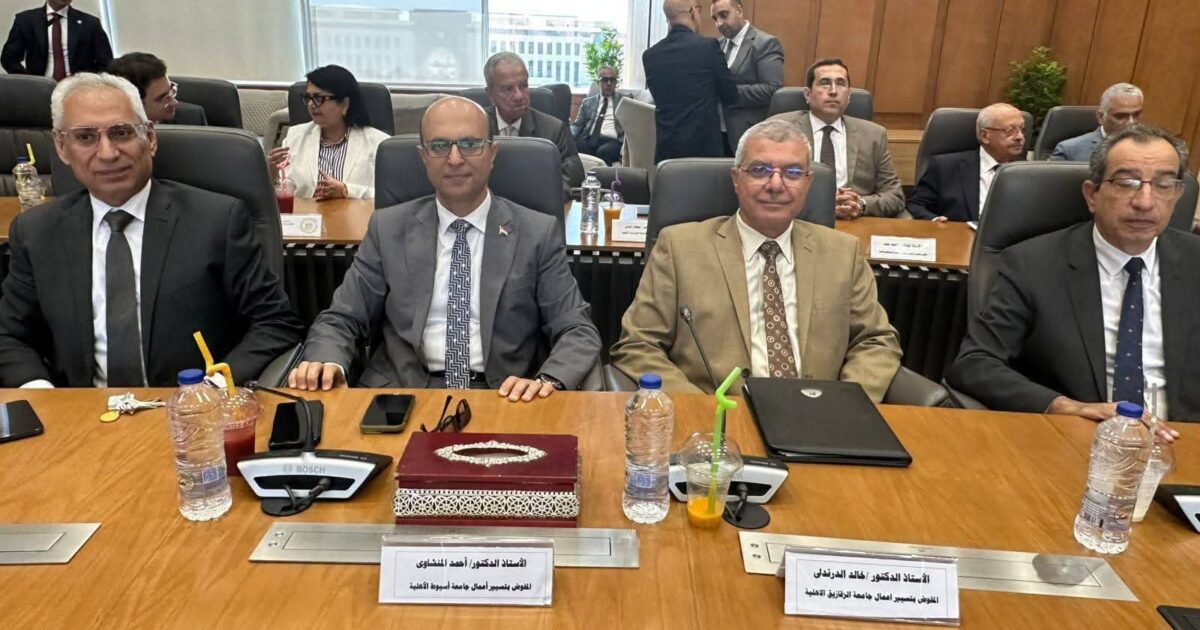 بالصور د. عصام فرحات يشارك في اجتماع مجلس الجامعات الأهلية لمناقشة الاستعدادات لبدء العام الدراسي